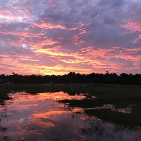 One more amazing sunset in front of our hotel:) come to our beautiful place and enjoy it with us!